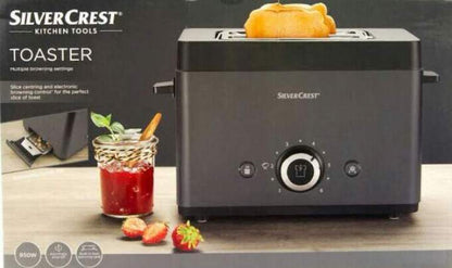 Silver Crest Electric Toaster Bread Grill Pan
