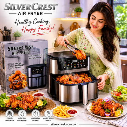 Silver Crest Air Fryer 8L