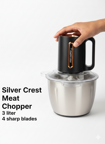 Silver Crest Chopper 3 liter 500 Watts - 4 Blades