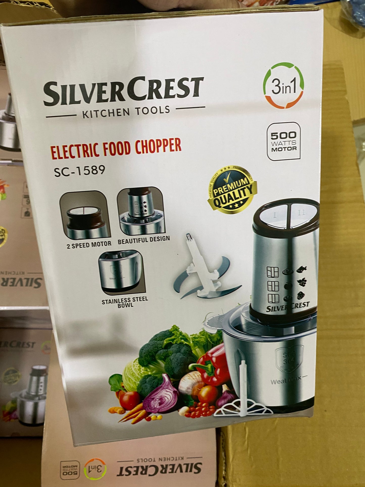 Silver Crest SC-1589 Chopper 3in1