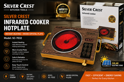 Silver Crest Infrared Cooker SC-7032 3500W