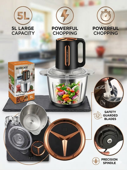 Silver Crest Electric Meat Chopper 5L