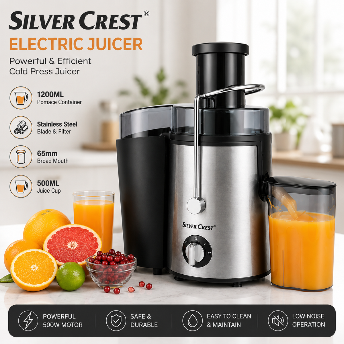 Silver Crest Juicer Extractor