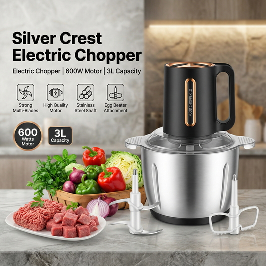 Silver Crest Chopper 3 liter 500 Watts - 4 Blades